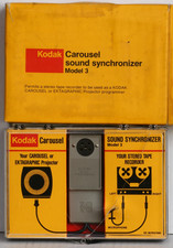 VINTAGE KODAK Carousel Sound Synchronizator Model 3 Nowy w pudełku, nigdy nie używany.