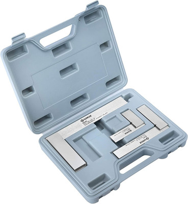 Precision 3-Piece Steel Square Set for Accurate Measurements