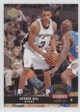 2008-09 Upper Deck Lineage Rookie Standouts George Hill #RS-45 0c2