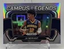 2024-25 Panini Prizm Draft Picks - Campus Legends Ja Morant #10 Silver Prizm