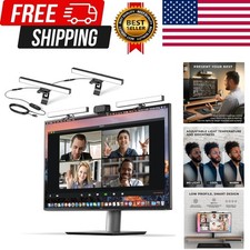 Video Conference Lighting - Webcam Light for Streaming, LED Monitor and Lapto...