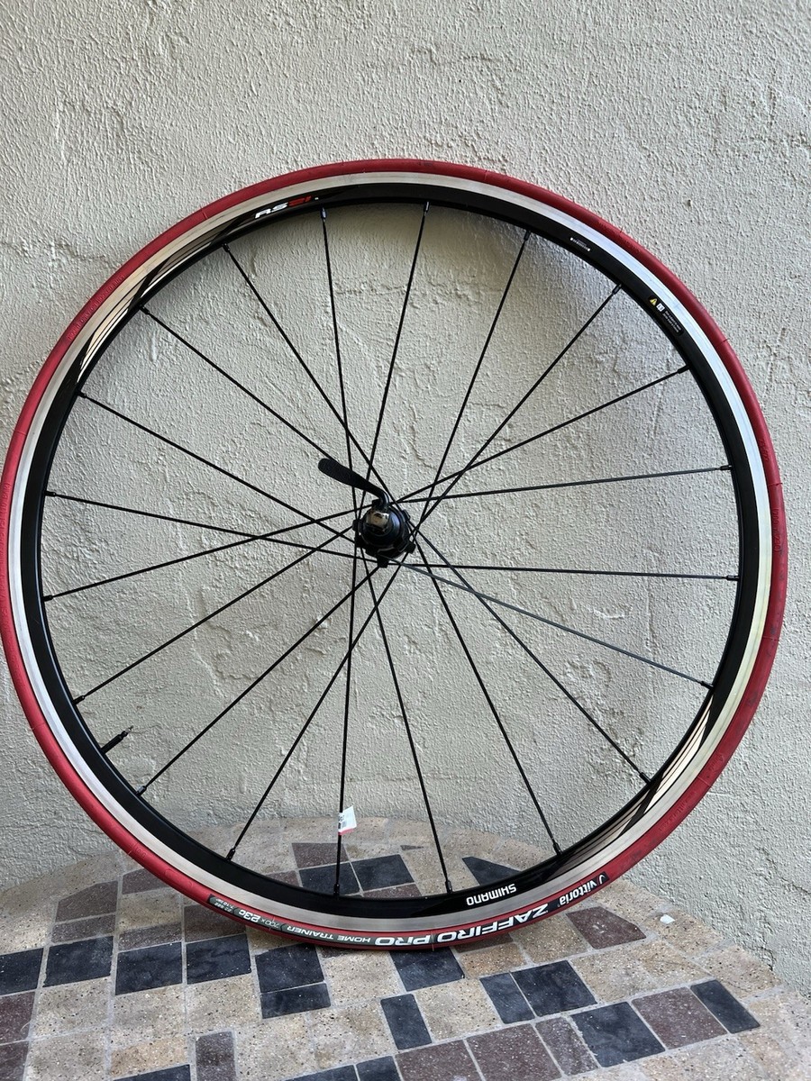 BRAND NEW Shimano WH-RS21 Wheelset 700c Rim Brake Old Stock( Front