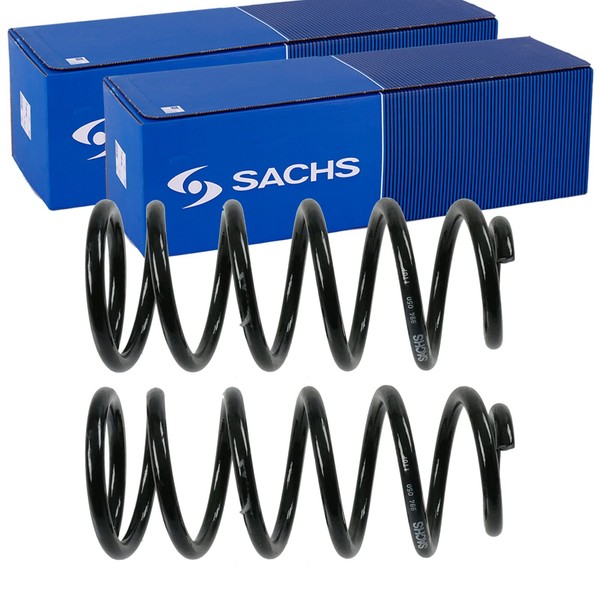 2X Sachs Fahrwerksfedern Hinten Passend FÜR Kia Picanto Links+Rechts-image