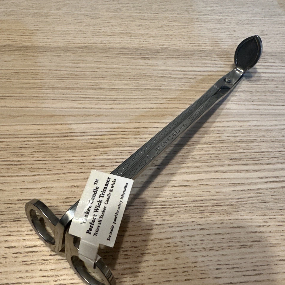 NWT Yankee Candle Perfect Wick Trimmer 8" Stainless  - Image 4 of 4