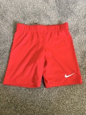 Nike tight shorts XS new with tags. Red with Nike tic. Women’s