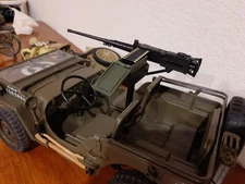 JJRC C8815 1/10 Scale Willys Jeep M-2 Browning .50 Caliber Heavy Ma-Deuce