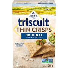 Triscuit Thin Crisps Crackers, Original, 200g/7.1 oz
