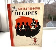 Vintage Advertising The Little Red Devil Recipes Booklet Softcover Underwood Co