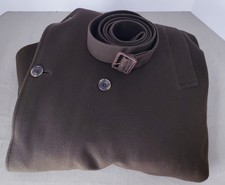 Aquascutum Trench Coat Double Breasted Wool Olive With Belt