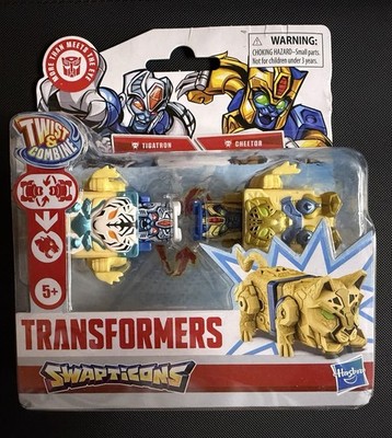 Transformers Twist & Combine Swapticons  TIGATRON &  CHEETOR New