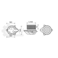 Elektromotor InnenraumgebläSe FüR Nissan Primastar Bus Dci 120 Bj.06-14