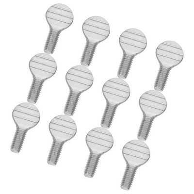 #ad 12 Pcs Stainless Steel Thumb Screws Rotating Fork Screws Air Fryer Oven Parts $12.98
