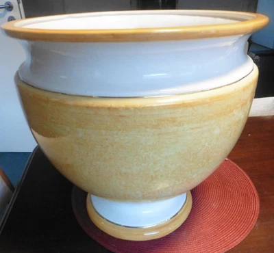 Großer Keramik Blumentopf 34 cm H x 36 cm Durchmesser - Bild 1 von 4