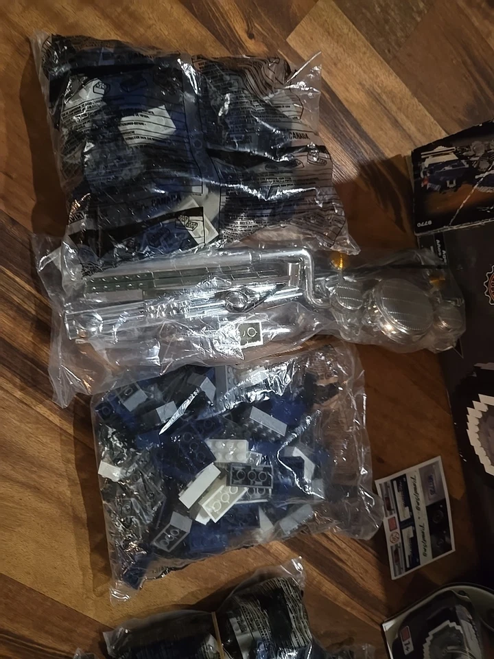  2001 Mega Bloks ProBuilder  Harley Davidson Road King Box 9770  - Image 3 of 4