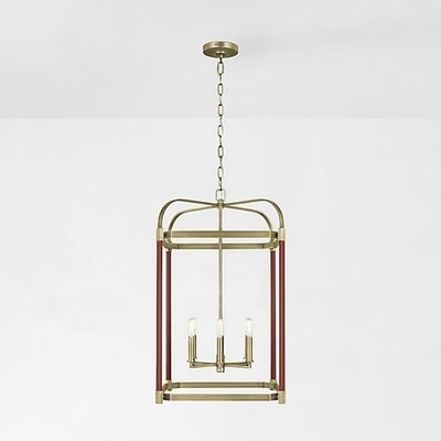 Visual Comfort Large Cage Pendant: New Ralph Lauren  Hadley Lantern
