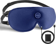 Heated Eye Mask Cordless Warm Compresses for Dry Eyes, Rechargeable Eye Heating