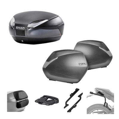 SHAD Kit Koffer SH48KC und Koffer SH36 3P für Moto Guzzi 850 V85 TT 2024-2026
