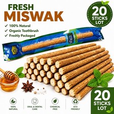 20 PCS Natural Miswak Tooth Organic Herbal To...