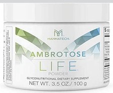Mannatech Ambrotose LIFE 100g Canister Pure Glyconutrient Supplement NEW
