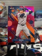 2025 Topps Finest - Common Ben Rice #48 Magenta Refractor /350 (RC)