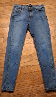 Women Velvet Sz13 Basic Denim  W36 X L25 STRETCH WAIST ZIP CLOSURE 5POCKET