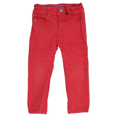 ESPRIT, Jeans, Größe: 98, Rot, Baumwolle/Elasthan, Einfarbig, Denim #gRE