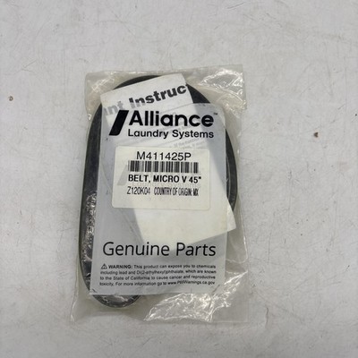 ALLIANCE LAUNDRY SYSTEMS M411425P  BELT,  MICRO V45''  Z118I05