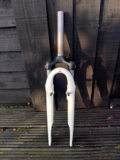 Suntour,700c,Suspension forks, Rim Brake, White, Unused 