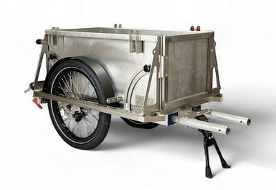 Tough Trailer 400 - Fahrradanhänger Lastenanhänger mit hydraul. Auflaufbremse