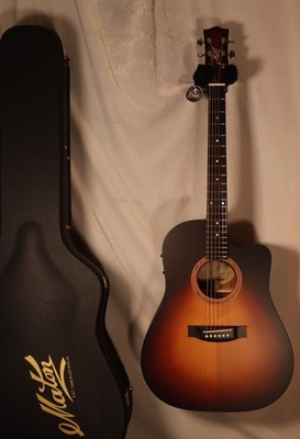 Maton SRS70C-TSB Solid Road Series Dreadnought Cutaway A/E Tobacco Sunburst NEW