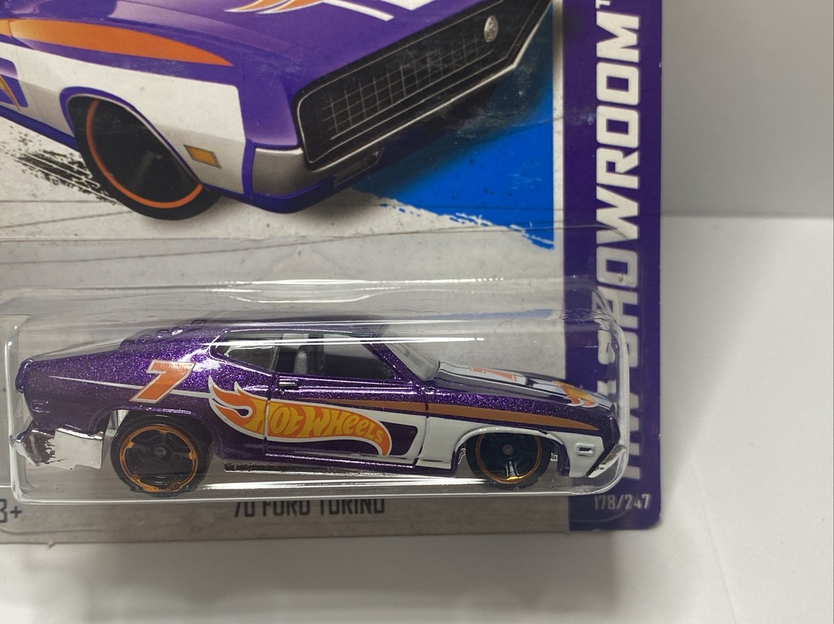 Hot Wheels HW RACING '12 ~ '70 FORD TORINO (Purple) (178/247