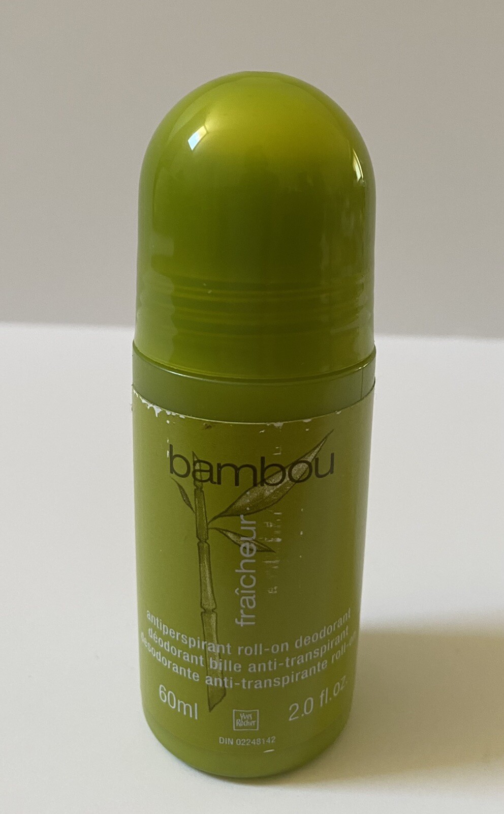 Yves Rocher Bambou Bamboo ANTIPERSPIRANT ROLLON DEODORANT 2 fl oz