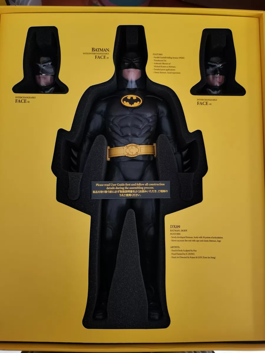 Hottoys 1/6 Scale BATMAN HT 1989 Version DX09 Collectible Action