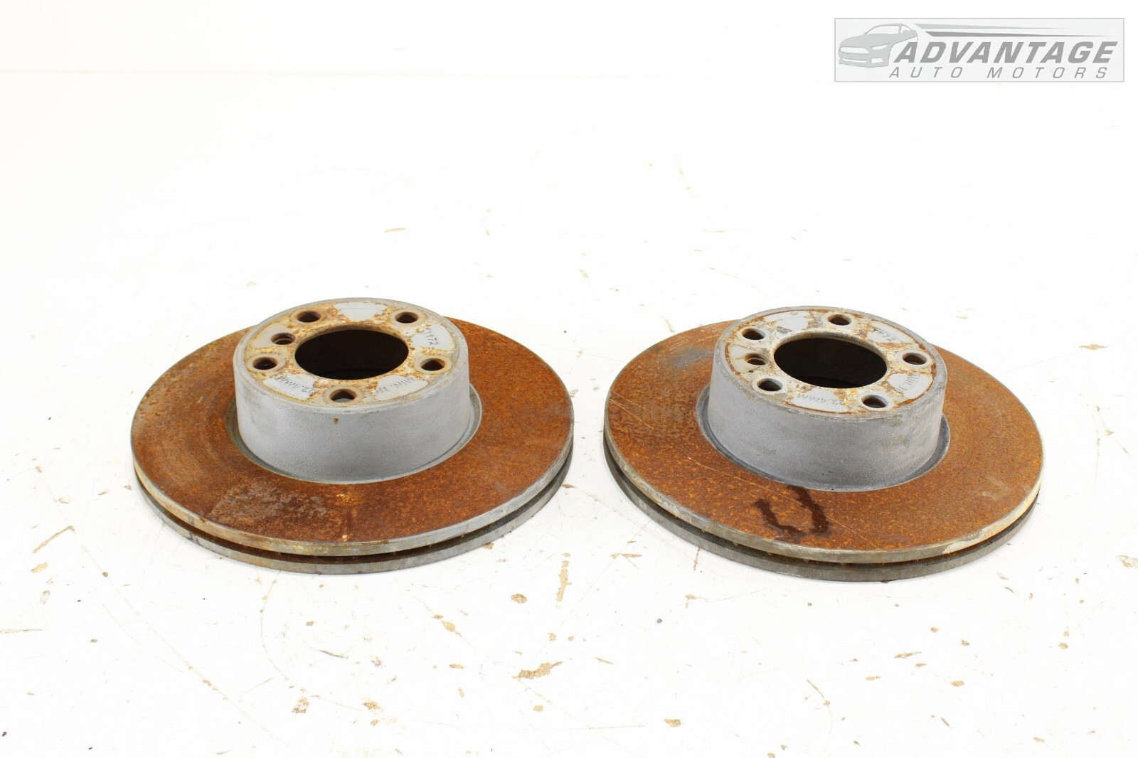 2013-2016 BMW 320I 328I F30 FRONT RIGHT & LEFT SIDE BRAKE DISC ROTOR SET OEM