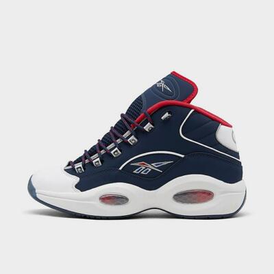 Sepatu Basket Reebok Question Mid Reebok Metallic Silver MEN'S
