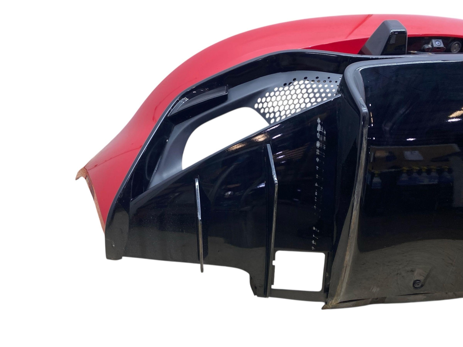 2019-2023 ASTON MARTIN VANTAGE OEM REAR BUMPER COVER ASSEMBLY | SUFFOLK RED USR