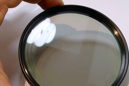 C-PL 86mm Circular Polarizer Filter - with DAMAGED COATING separation - Picture 9 of 14