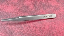 RUBIS SWISS Model 2A-SA FLAT TIP TWEEZER STAINLESS PRO GRADE