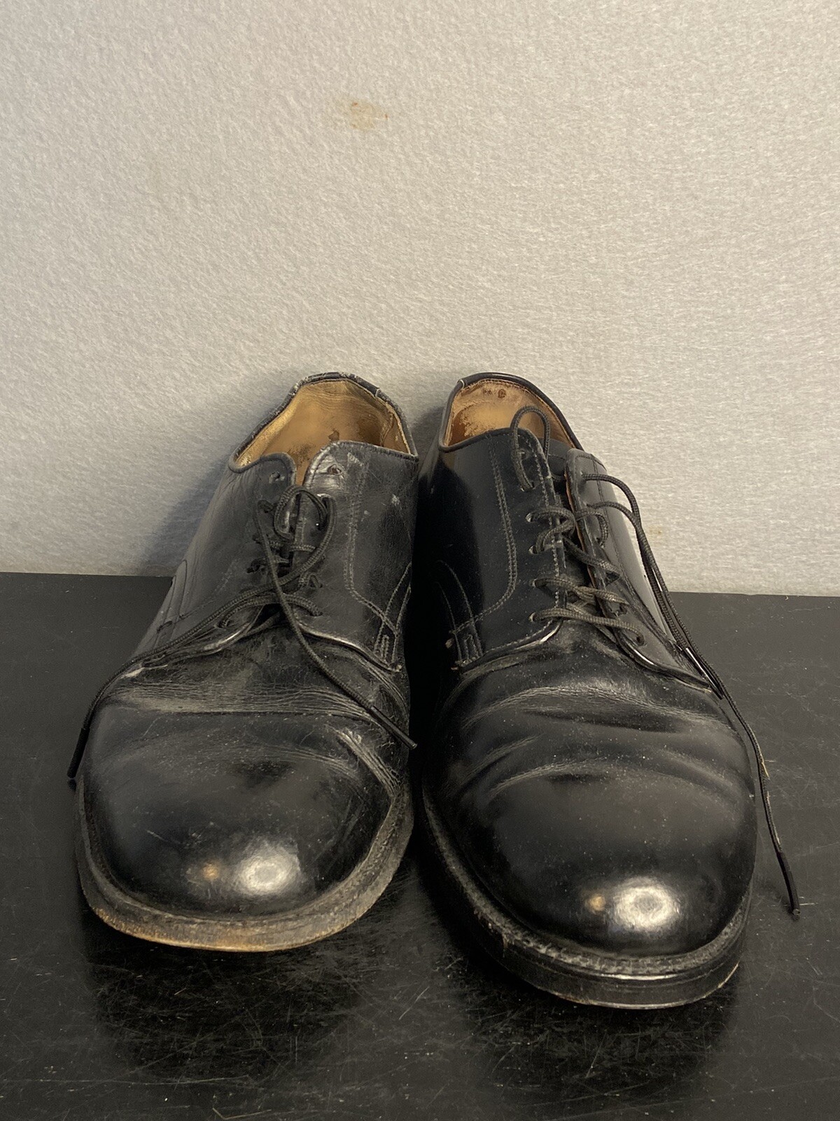 Vintage Biltrite Imperial Black Dress Uniform Shoes Size 81/2 eBay