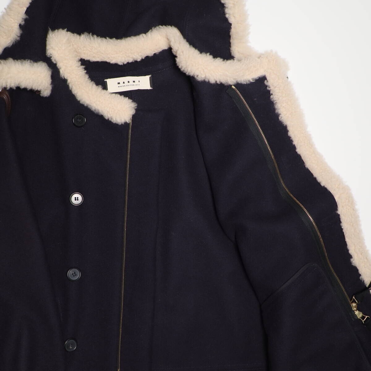 MARNI】23AW Mouton coat