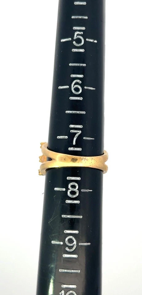 Farrah Fawcett Ruby & Faux Pearl Sterling Silver Ring 5.9 Grams Size-7.5 - Image 3 of 4