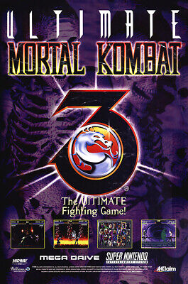 Play Genesis Ultimate Mortal Kombat 3 (USA) Online in your browser