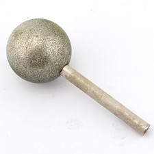 40mm Round Ball Burs Dia Spherical Head Diamond Grinding Bit Shank 8 Grit 80