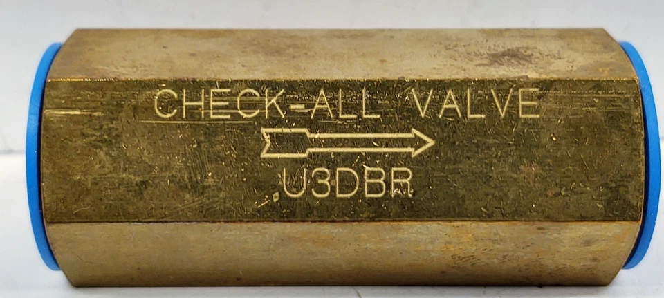 Check All Valves U3DBR 125 H4-3 Check Valve - Image 2 of 3