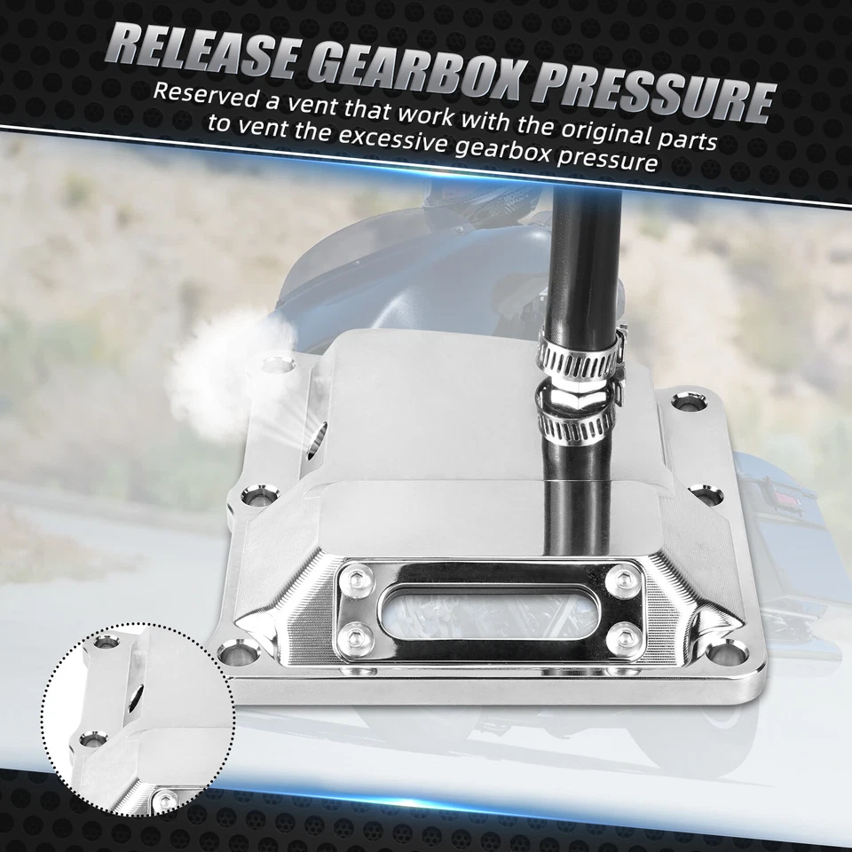 M8  Vented Transmission Top Cover For Harley Road Glide Special FLTRXS 2017-2023 - Image 4 of 4