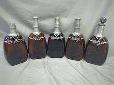 Vintage Liquors Decanter Set Antique