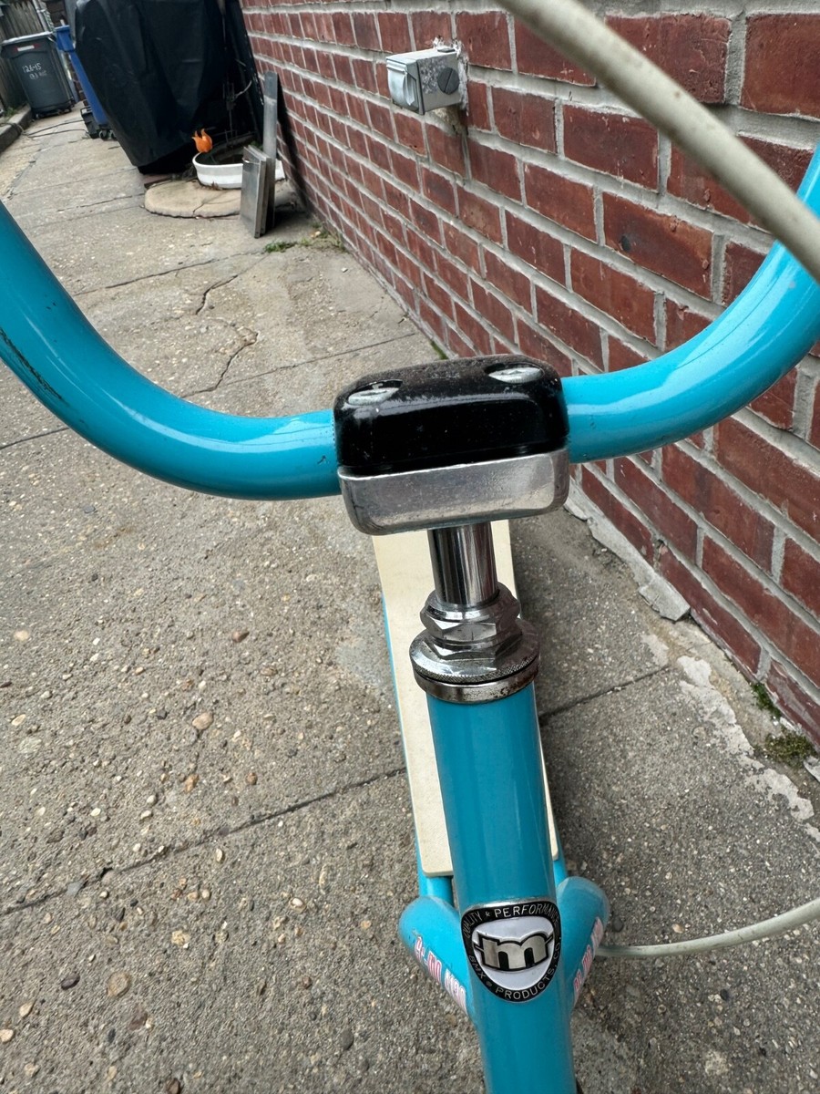 Vintage Super 1987 Mongoose Teal/Blue CR-MO 4130 Miniscoot Scooter