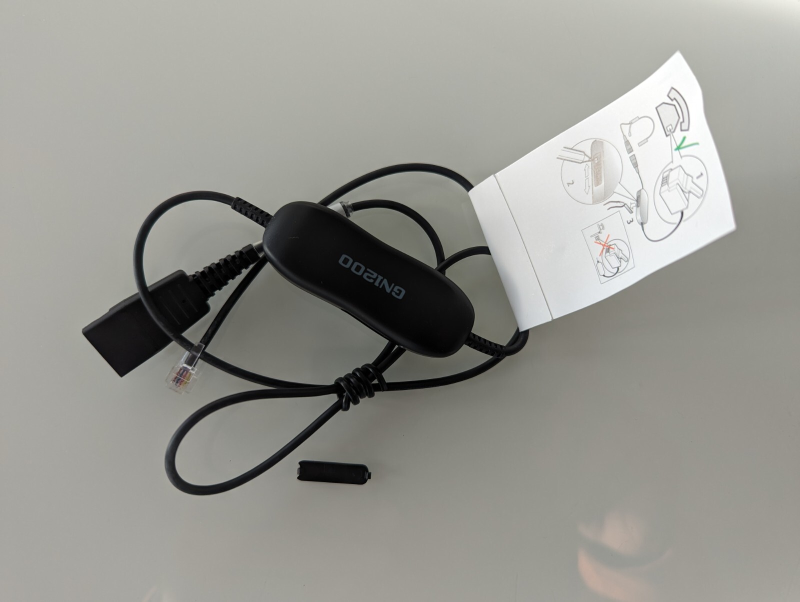 Jabra GN1200 CC QD to RJ9 Universal Headset  88011-99 Connector Box Sm1