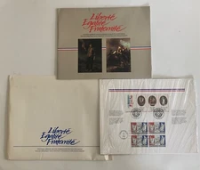 Liberte Egalite Fraternite USPS Stamp Book PB Stamps France French Revolution