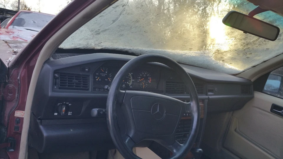 Columna de dirección con interruptores 1984-93 Mercedes Benz 190E 84 85 86 1993 Foto 3 de 4